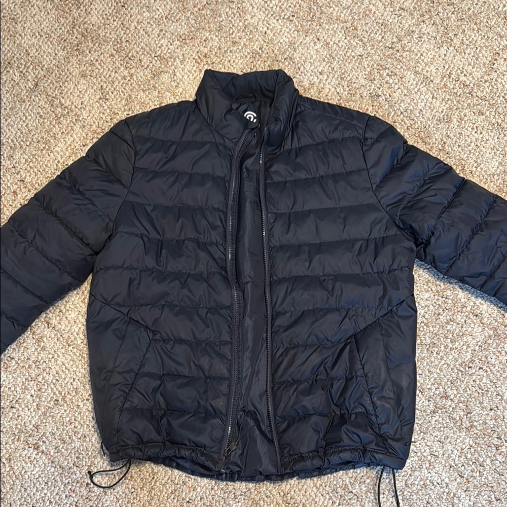 Champion Navy Blue Puffer Jacket